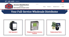 Desktop Screenshot of accessdistributioncentre.com